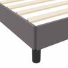 vidaXL Bed Frame with Mattress Grey 31.50 x 78.74 in Fabric