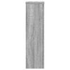 vidaXL Plant Stand Set of 2 Grey Sonoma Engineered Wood Tall