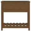 vidaXL Planter Honey brown Solid pine wood 32.5x13.6x31.9 in Planter
