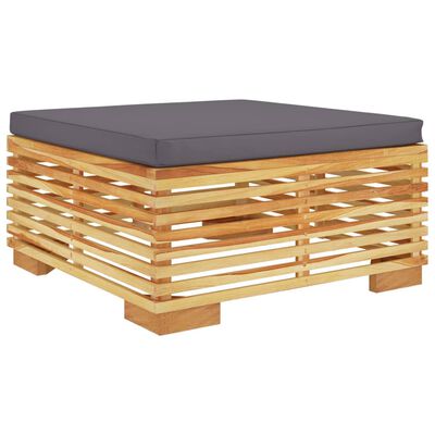 vidaXL 12 Piece Patio Lounge Set with Cushions Solid Wood Teak
