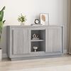 vidaXL Sideboard Grey Sonoma Engineered wood Medium Sideboard