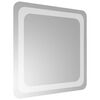 vidaXL LED Bathroom Mirror 15.7"x15.7"