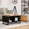 vidaXL Coffee Table Honey brown and black