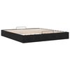 vidaXL Ottoman Bed Frame Black Velvet, Metal, Plywood, Engineered Wood