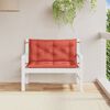 vidaXL Garden Bench Cushion Melange Red 100% polyester