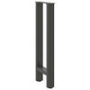 vidaXL Coffee Table Leg Set of 2 Anthracite Powder-coated steel 15 x