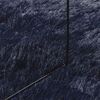 vidaXL Shaggy Rug Navy 100% Polyester 63.0 x 90.6 in Non-slip