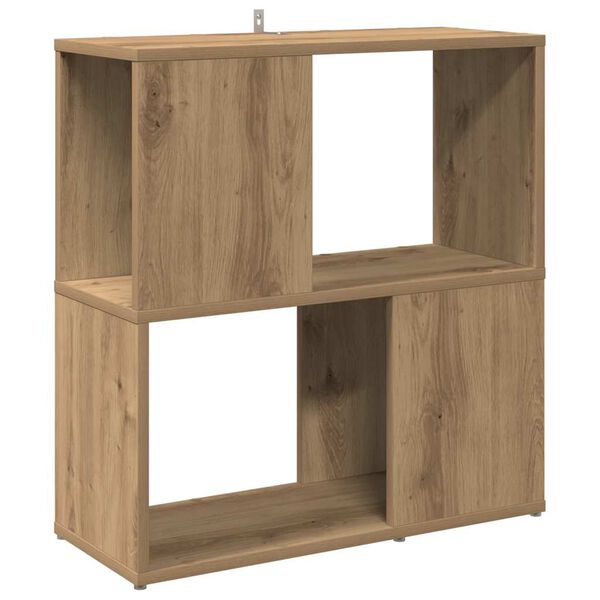 vidaXL Book Cabinet Artisan Oak Engineered wood Small Book Cabinet