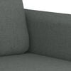 vidaXL Sofa Set Dark Gray Fabric (100% polyester), metal, textilene, plywood