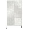 vidaXL Privacy Screen Grey 39.37 x 19.69 x 70.87 in Steel