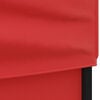 vidaXL Folding Party Tent with Sidewalls Red 9.8'x19.7'
