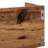 vidaXL Wall Shelf Old wood Engineered wood 39.4 in wide Wall mounting