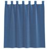 vidaXL Voile Curtains with Loops 2 pcs Light Grey 55.1x102.4"