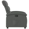 vidaXL Recliner Chair Dark Gray 100% polyester, metal, plywood Medium
