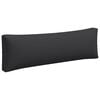 vidaXL Pallet Cushion Set of 3 Black 100% polyester Standard