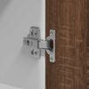 vidaXL Hanging Cabinet Brown Oak Engineered Wood Medium Hanging Cabinet