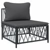 vidaXL Garden Lounge Set Anthracite
