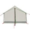 vidaXL Camping Tent 2-Person Green Waterproof