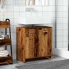 vidaXL Bathroom Sink Cabinet Old Wood 23.6x13.0x23.6" Engineered Wood