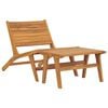 vidaXL Garden Chair Natural Teak