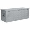 vidaXL Aluminum Box 43.5"x15.2"x15.7" Silver