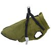 vidaXL Dog Coat Army Green Polyester 3XL Waterproof materials Dog Coat