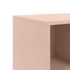 vidaXL Sideboard Pink Cold-rolled steel Medium Sideboard Rectangular