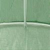 vidaXL Greenhouse Green 140 g/m² PE mesh fabric, galvanized steel