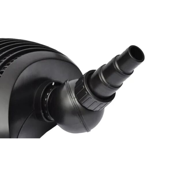 vidaXL Filter Pump Black Plastic, Rubber Medium Waterproof materials