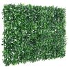  vidaXL Artificial Shrub Leaf Fence 6 pcs Green 15.7x23.6"