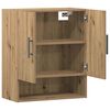 vidaXL Wall Cabinet Artisan Oak Engineered Wood Medium Wall Cabinet