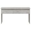 vidaXL Coffee Table Concrete Grey Engineered Wood Medium
