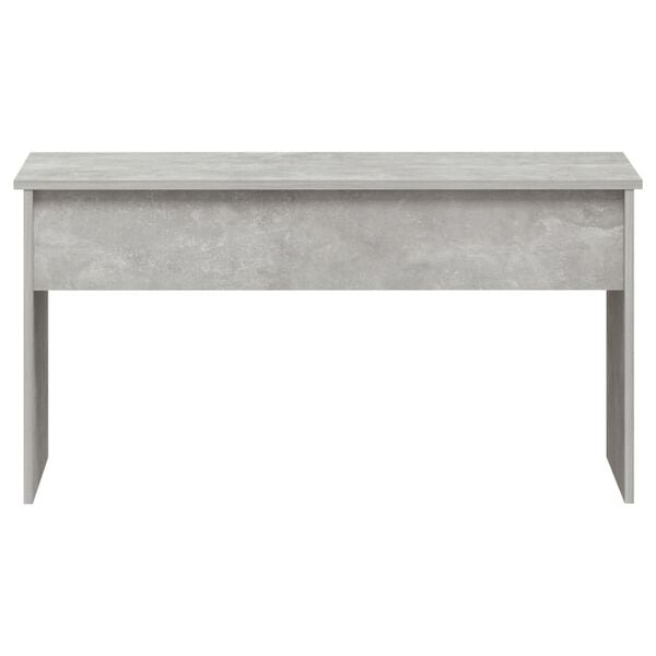 vidaXL Coffee Table Concrete Grey Engineered Wood Medium