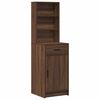 vidaXL Dressing Table 2 pcs Brown 78.5 x 41 x 135 cm Engineered wood