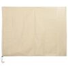 vidaXL Plant Fleece Cover Beige Non-woven fabric (100% polypropylene)