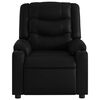 vidaXL Electric Massage Recliner Chair Black Faux leather, Metal, Plywood