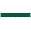 vidaXL Wind Screen Green Non-woven fabric, wood 315 in x 63 in
