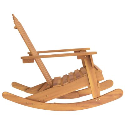 vidaXL Adirondack Rocking Chair Solid Wood Acacia