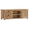 vidaXL TV Stand Brown Solid mango wood, engineered wood Medium TV Stand