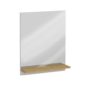 FMD Mirror Artisan Oak Melamine-coated Particle Board Medium Mirror