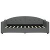 vidaXL Daybed With Trundle Dark Grey
