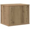 vidaXL Desk Organiser artisan oak 36 x 26 x 29.5 cm Engineered wood