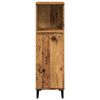 vidaXL Bathroom Cabinet Old wood Engineered wood, metal Fits bathrooms