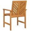 vidaXL Garden Dining Chairs 6 pcs Brown 59 x 62.5 x 89 cm
