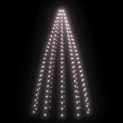 vidaXL Christmas Tree Net Lights with 250 LEDs 98.4"