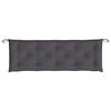 vidaXL Garden Bench Cushion Anthracite Oxford fabric (100% polyester)