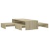 vidaXL Nesting Coffee Table Set Sonoma oak Engineered wood