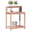 vidaXL Potting Table Brown Solid Douglas wood Medium Potting Table