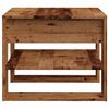 vidaXL Coffee Table Old Wood Engineered Wood Small Coffee Table
