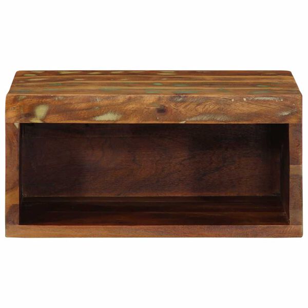 vidaXL Wall-mounted TV Cabinet Multicolor Solid Reclaimed Wood